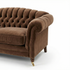 Resse Vintage Velvet 3- Seater Sofa