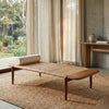 Riga Cane Teak Wood Daybed