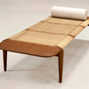 Riga Cane Teak Wood Daybed