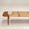 Riga Cane Teak Wood Daybed