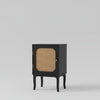 Riga Rattan Mango Wood Bed Side Table