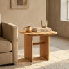 Robe Solid Teak End Table
