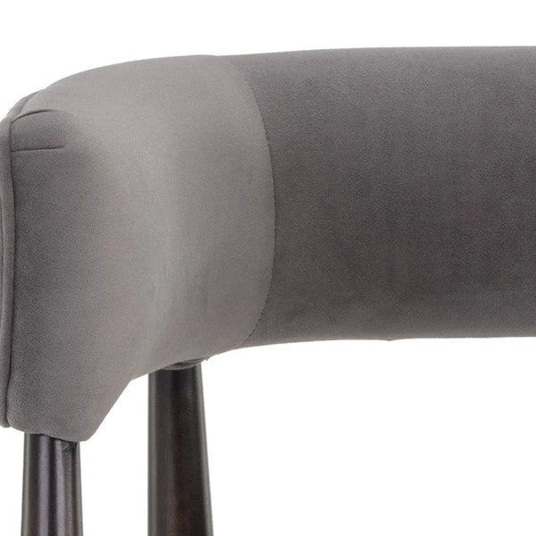 Robina Solid Wood With Velvet Arm Chair