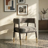 Robina Solid Wood With Velvet Arm Chair