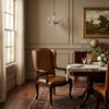 Rouen Backrest Leather Dining Chair