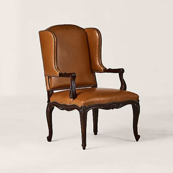 Rouen Backrest Leather Dining Chair
