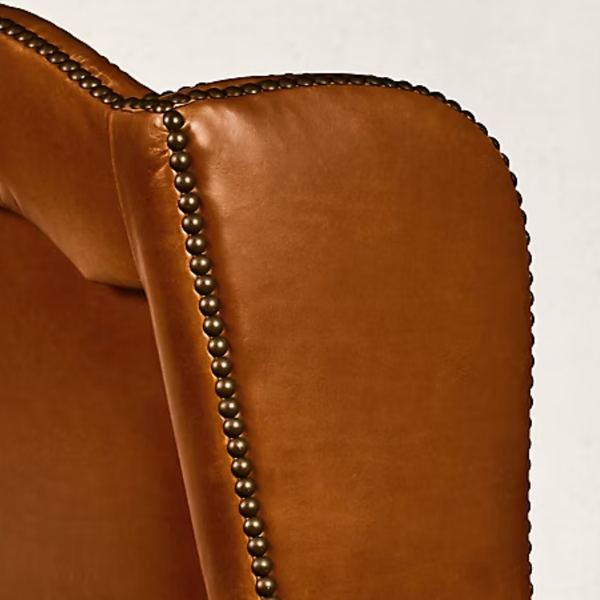 Rouen Backrest Leather Dining Chair