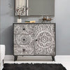 Rajasthani Modern Mango Wood Sideboard Whitewash