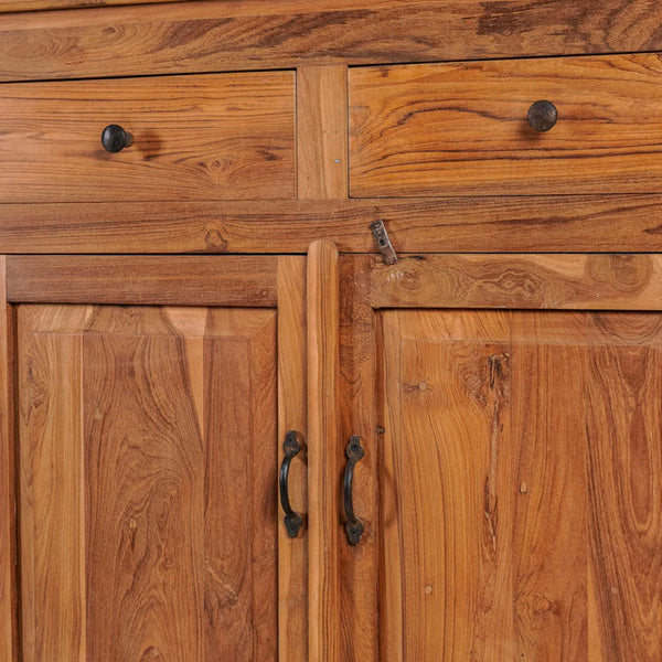 Antalya Modern Solid Teakwood Showcase