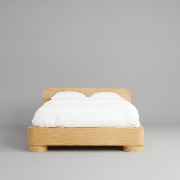 Salinas Solid Oak Wood Bed - All Sizes