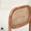 Santander Rattan Solid Wood Arm Chair