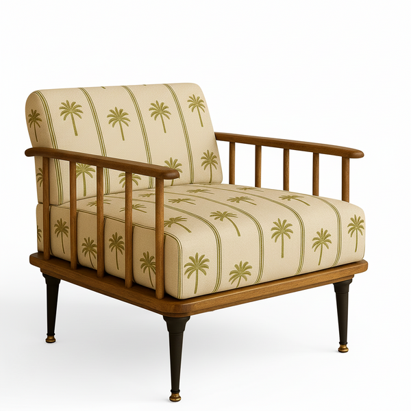 Santo Domingo Teak Wood Accent Chair