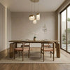 Sapporo Solid Wood Dining Table Set - All Sizes