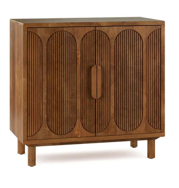 Modern2 Door Small Sideboard, Mango Wood