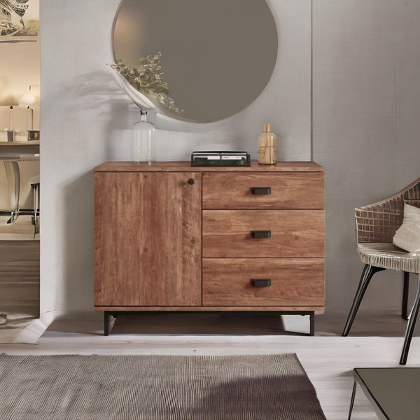 Modern Mango Wood Side Board, Small