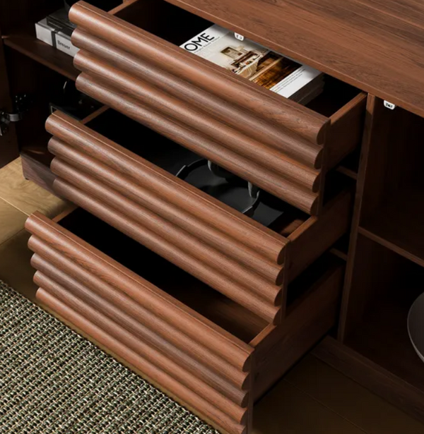 Luxury Oak Wood, Large Sideboard