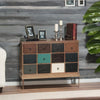 Modern Mango Wood Loft Large Sideboard