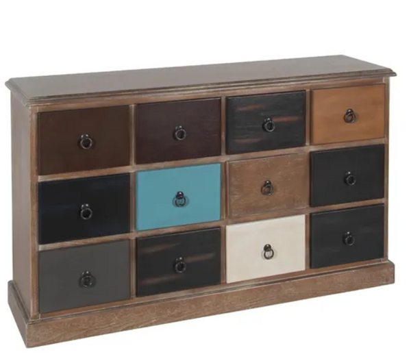 Modern Mango Wood Loft Large Sideboard