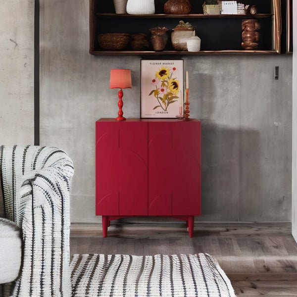 Modern Mango Matte Side Board - Medium