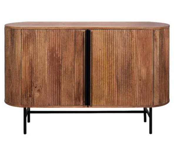 Modern Mango Wood Side Board - Medium