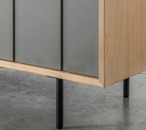 Modern Mango Wood Sideboard- Large