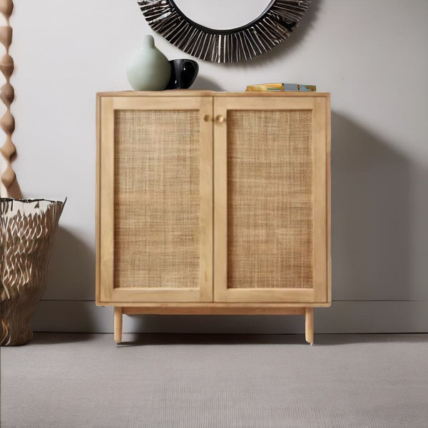 Luxury Oak Wood Sideboard - Small