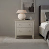 Modern Mango WoodGrey Bedside Table