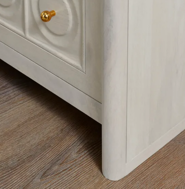 Modern Mango Wood Side Table