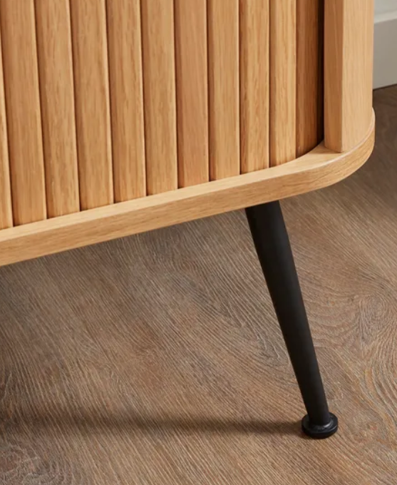 Modern Mango Wood Cabinet Natural