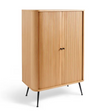 Modern Mango Wood Cabinet Natural