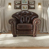 Sedona Chesterfield Leather Sofa
