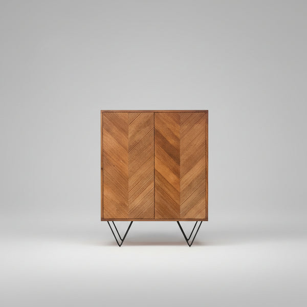 Selkirk Mango Wood Bar Cabinet