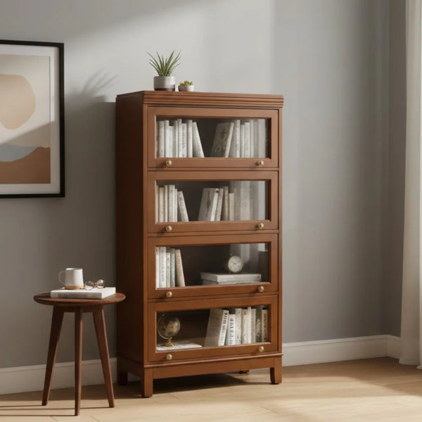 Seoul Teakwood Barrister Bookcase