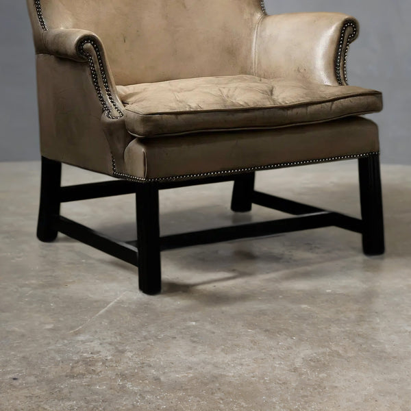 Seren Curve Leather Sofa Chair
