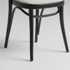 Serpentine Rattan & Metal Dining Chair