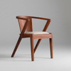Seymour Acacia Wood Arm Chair