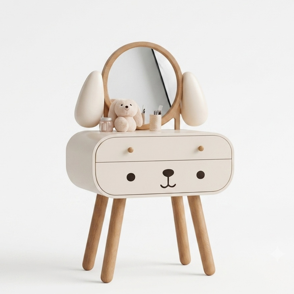 Shiro Kids Solid Wood Dresser