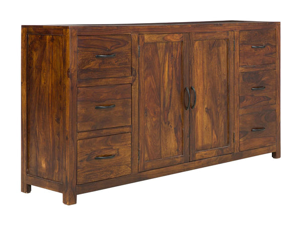Classic Sheesham Wood Walnut Finish Sideboard