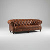 Siena 3 Seater Leather Sofa