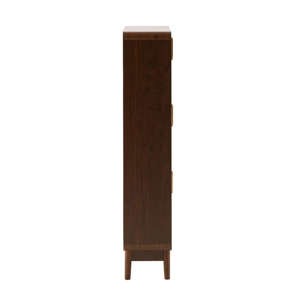 Silkeborg Solid Wood 3- Tier Shoe Cabinet