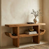 Siro Acacia Wood Console Table