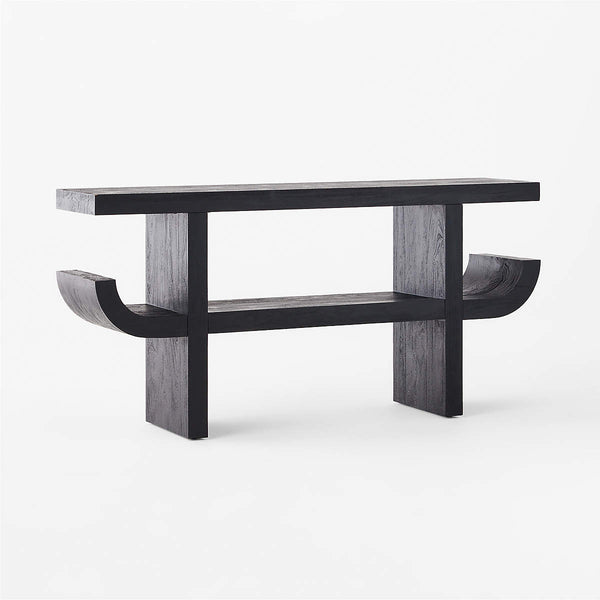 Siro Acacia Wood Console Table