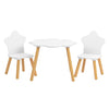 Snow White Kids' 2 Seater Cloud Table & Star Chair Set