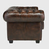 Sofia Tufted Two Seater Leather Sofa