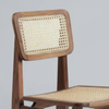 Sorell Rattan Solid Wood Dining Chair