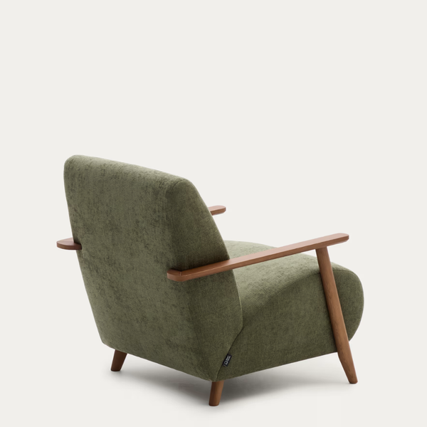 Sorocaba Ash Wood Wood Arm Chair