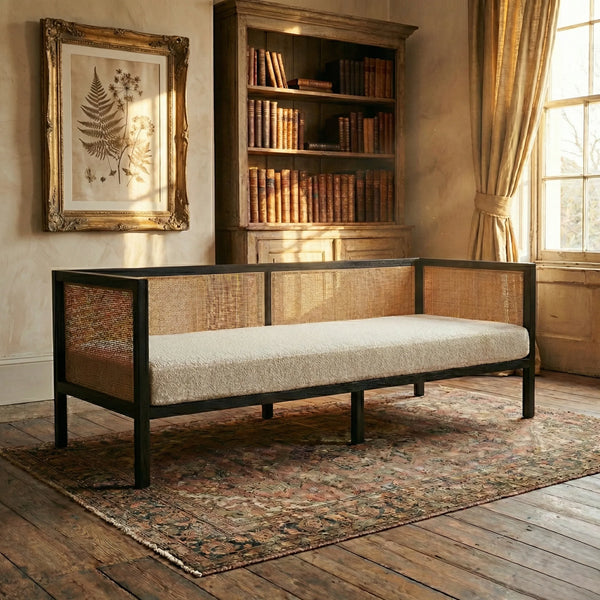 Split Cane Solid WoodDaybed