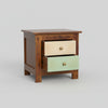 Springfield Sheesham Wood Bedside Table With Drawer