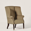 Stavanger Solid Wood Fabric Sofa