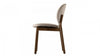Modern Solid Wood Dining Chair With Fabric